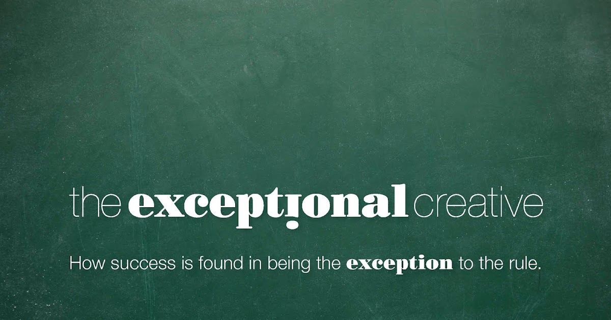 The Exceptional Presenter